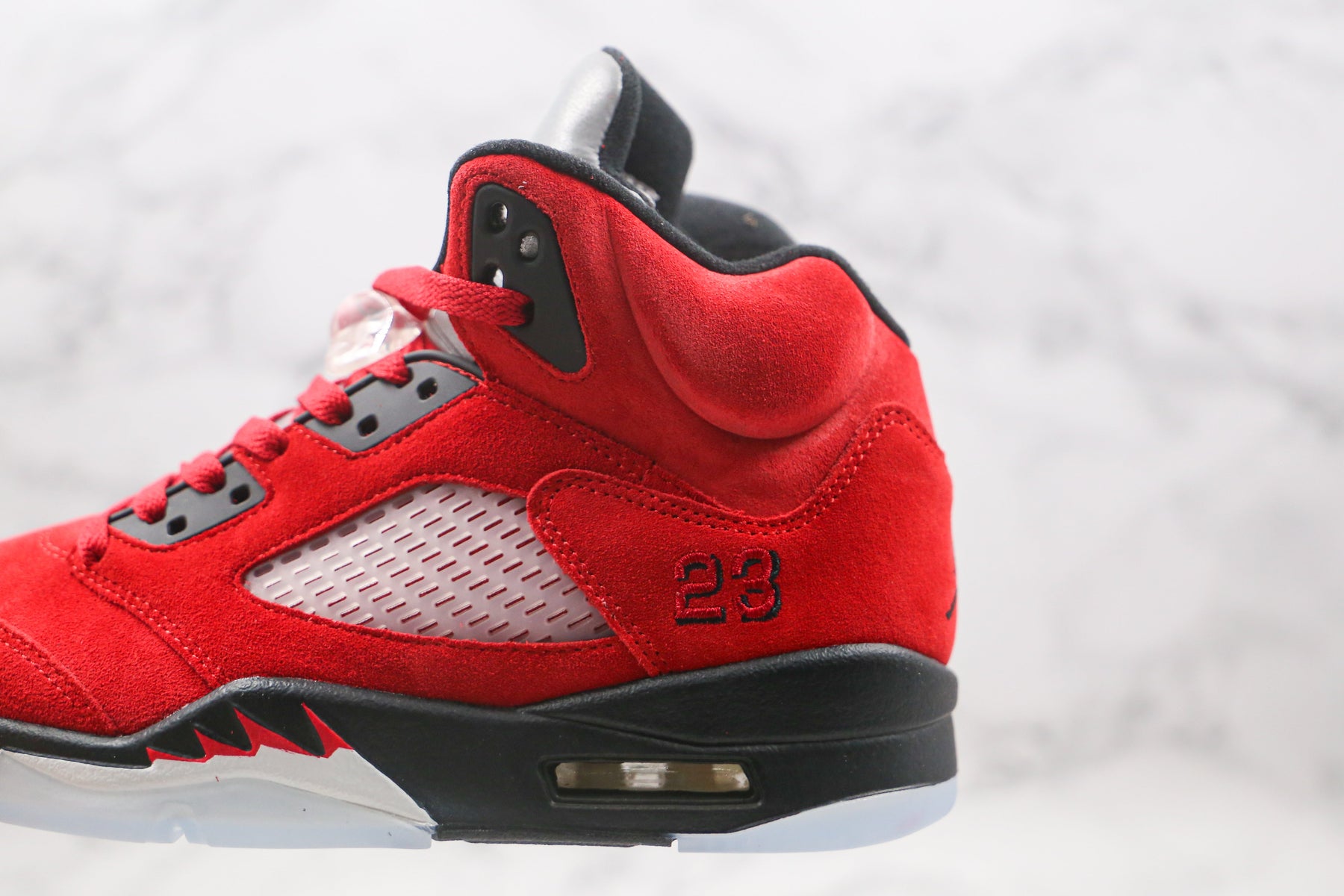 Jordan 5 Retro Raging Bull Red - Luxe Premium Brazil