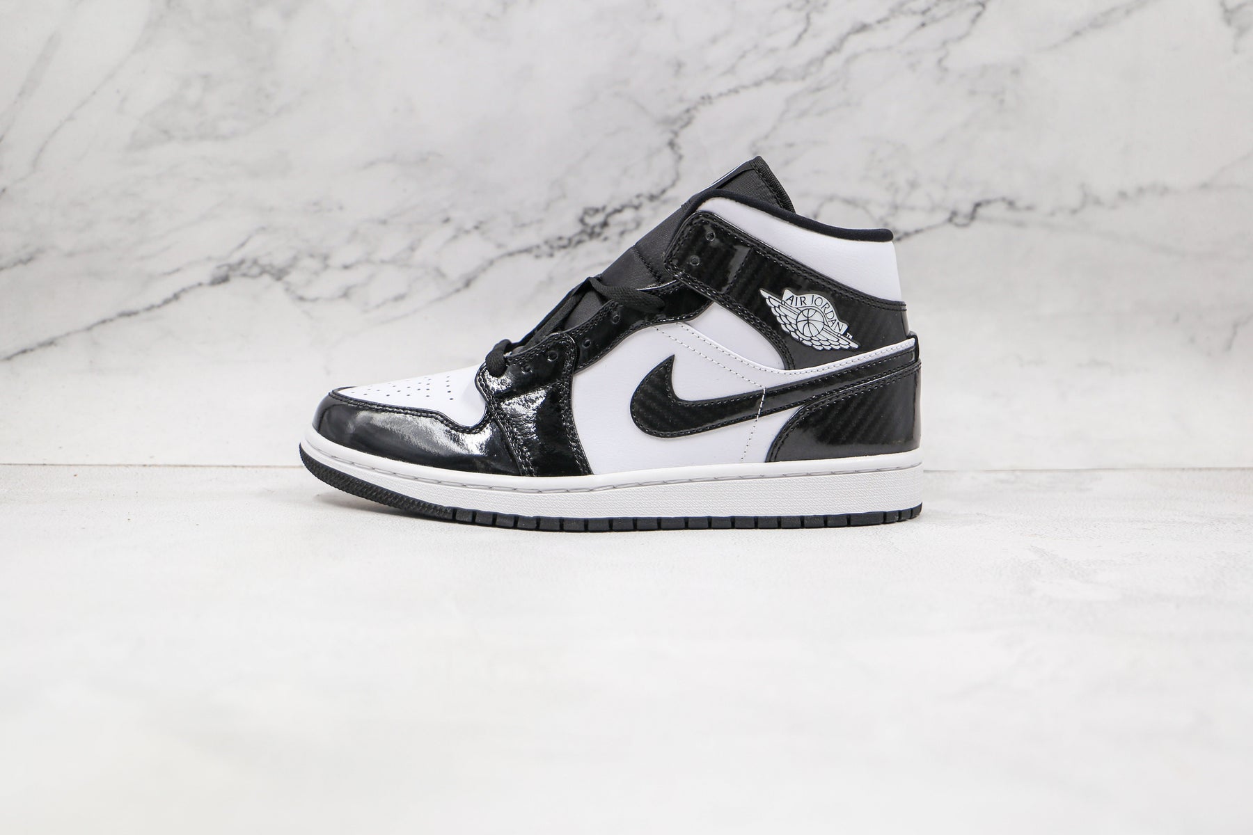 Jordan 1 Mid Carbon Fiber Luxe Premium Brazil
