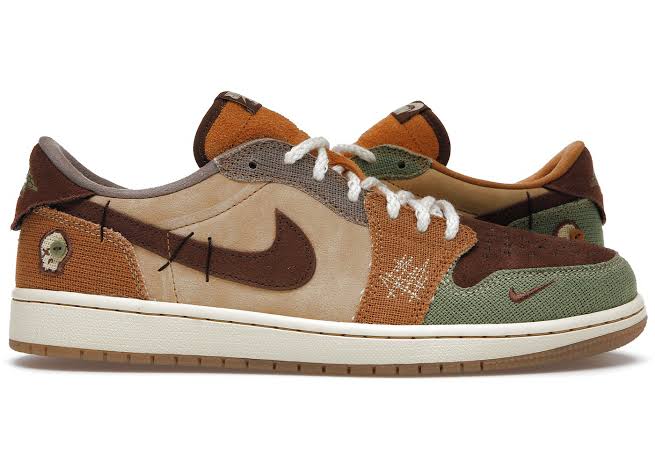 Jordan 1 Low Retro Low OG Zion Williamson Voodoo Luxe Premium Brazil