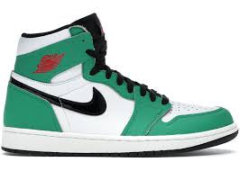 Jordan 1 Retro High Lucky Green Luxe Premium Brazil