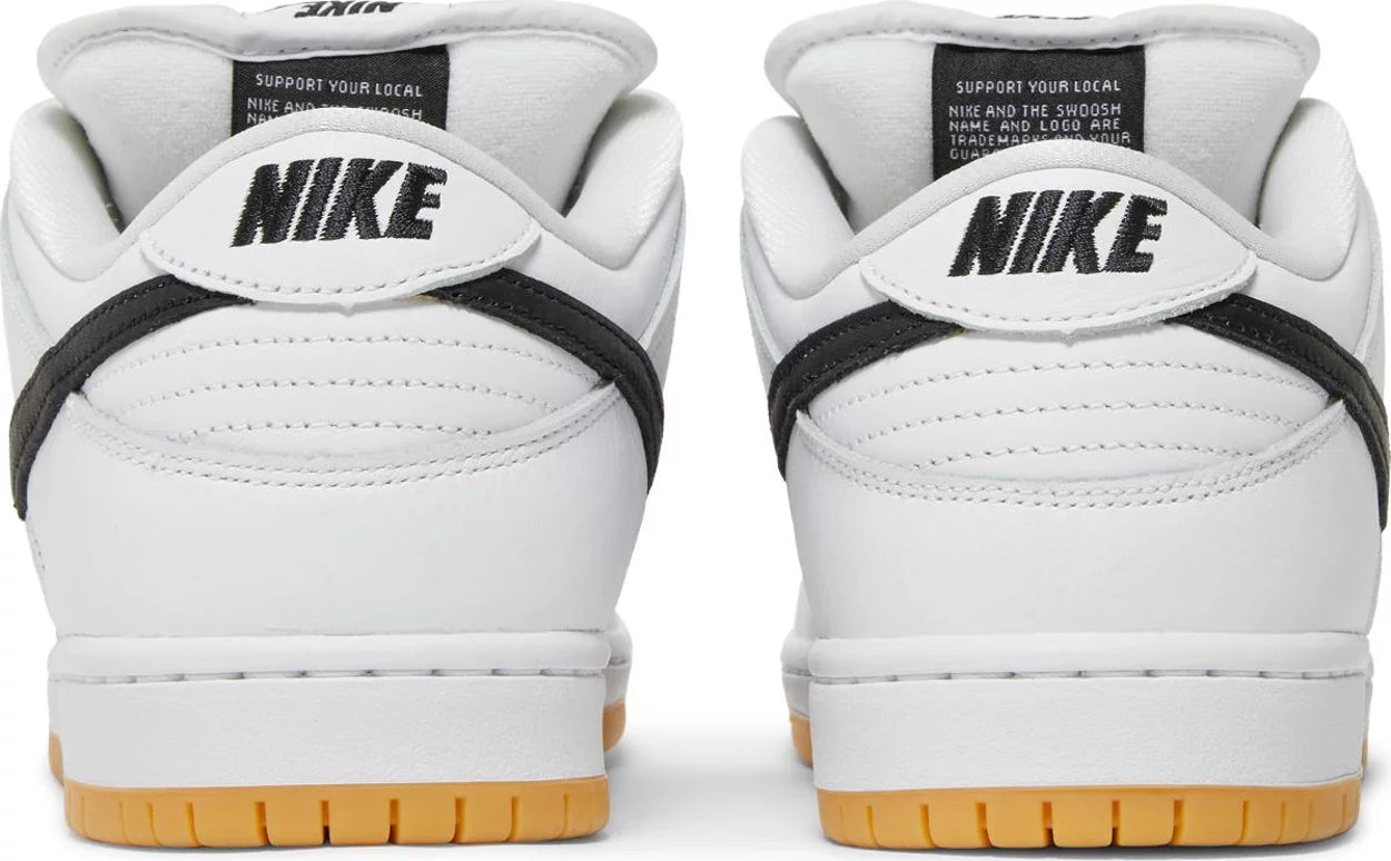 Nike SB Dunk Low Orange White Label Black My Store