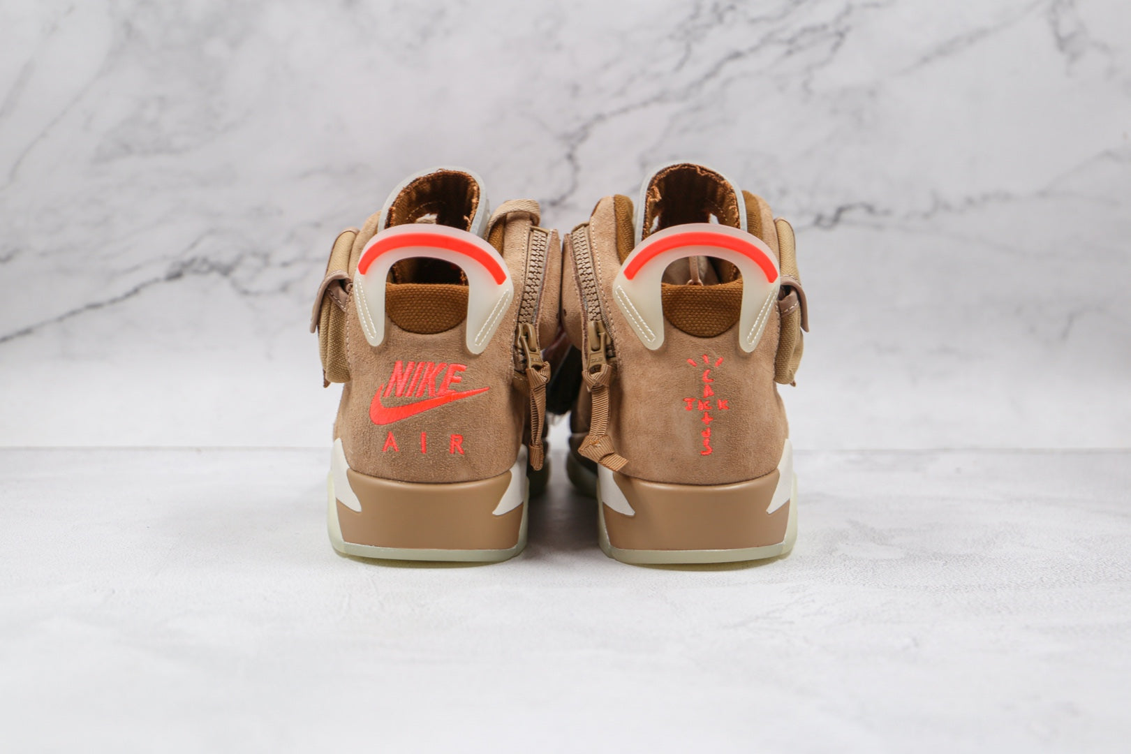 Jordan 6 Retro Travis Scott British Khaki - Luxe Premium Brazil