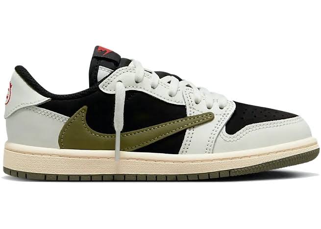 Jordan 1 Retro Low OG SP Travis Scott Olive - Luxe Premium Brazil