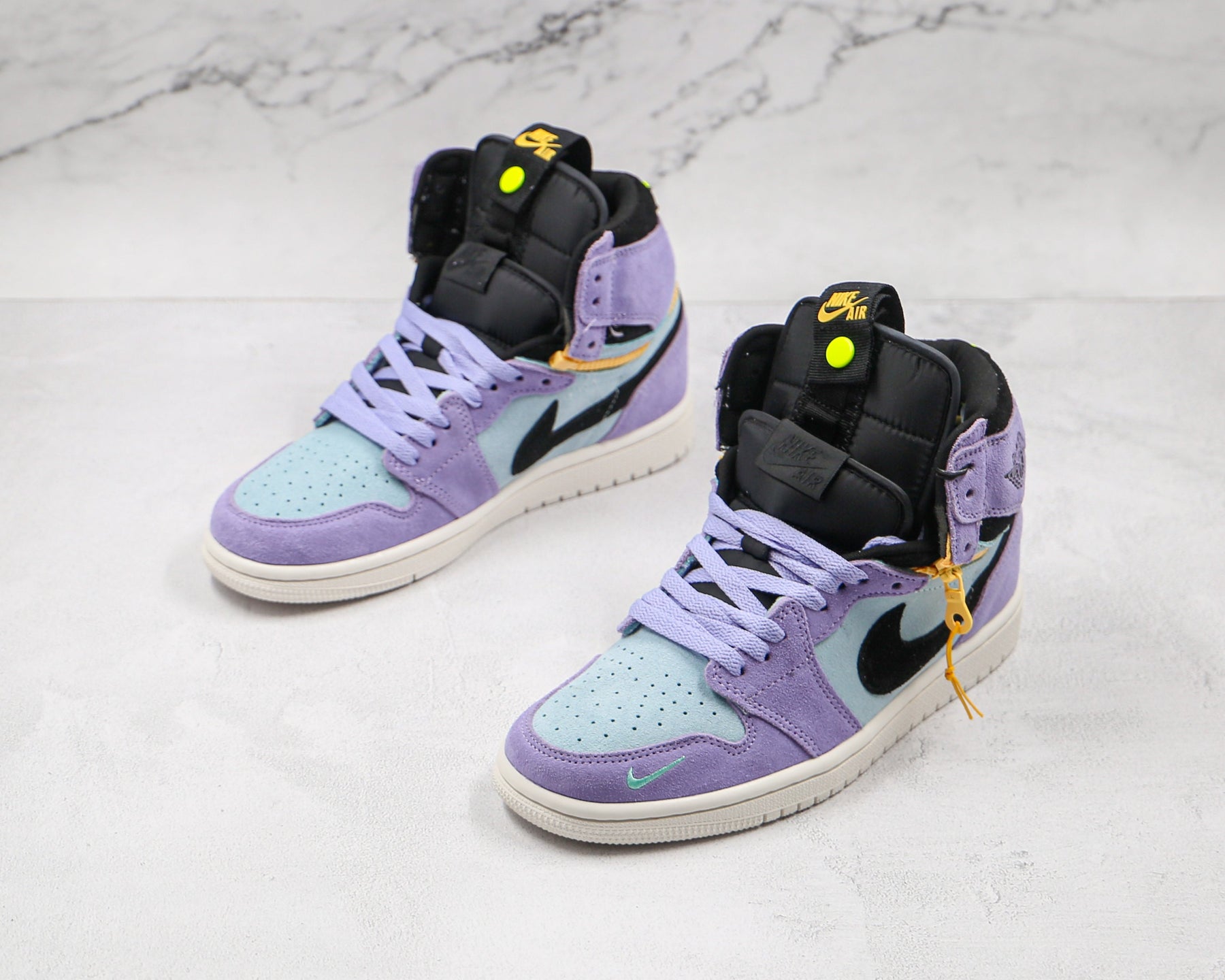 Jordan 1 High Switch Purple Pulse Luxe Premium Brazil