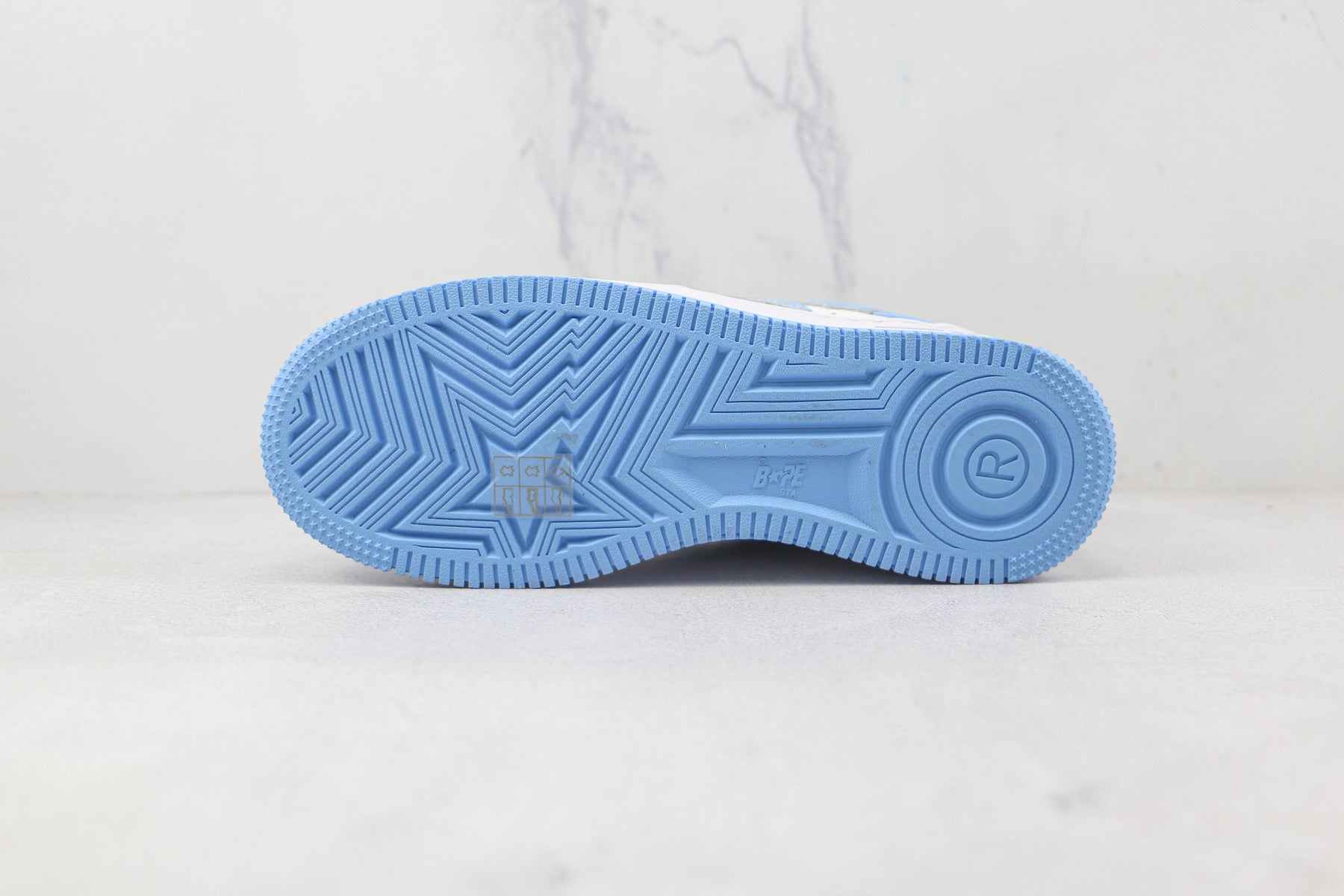 Bape Sta Patent Leather Blue White - Luxe Premium Brazil