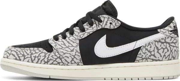 Jordan 1 Retro Low Black Cement Luxe Premium Brazil