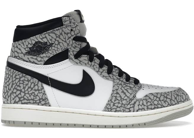 Jordan 1 Retro High OG White Cement Luxe Premium Brazil