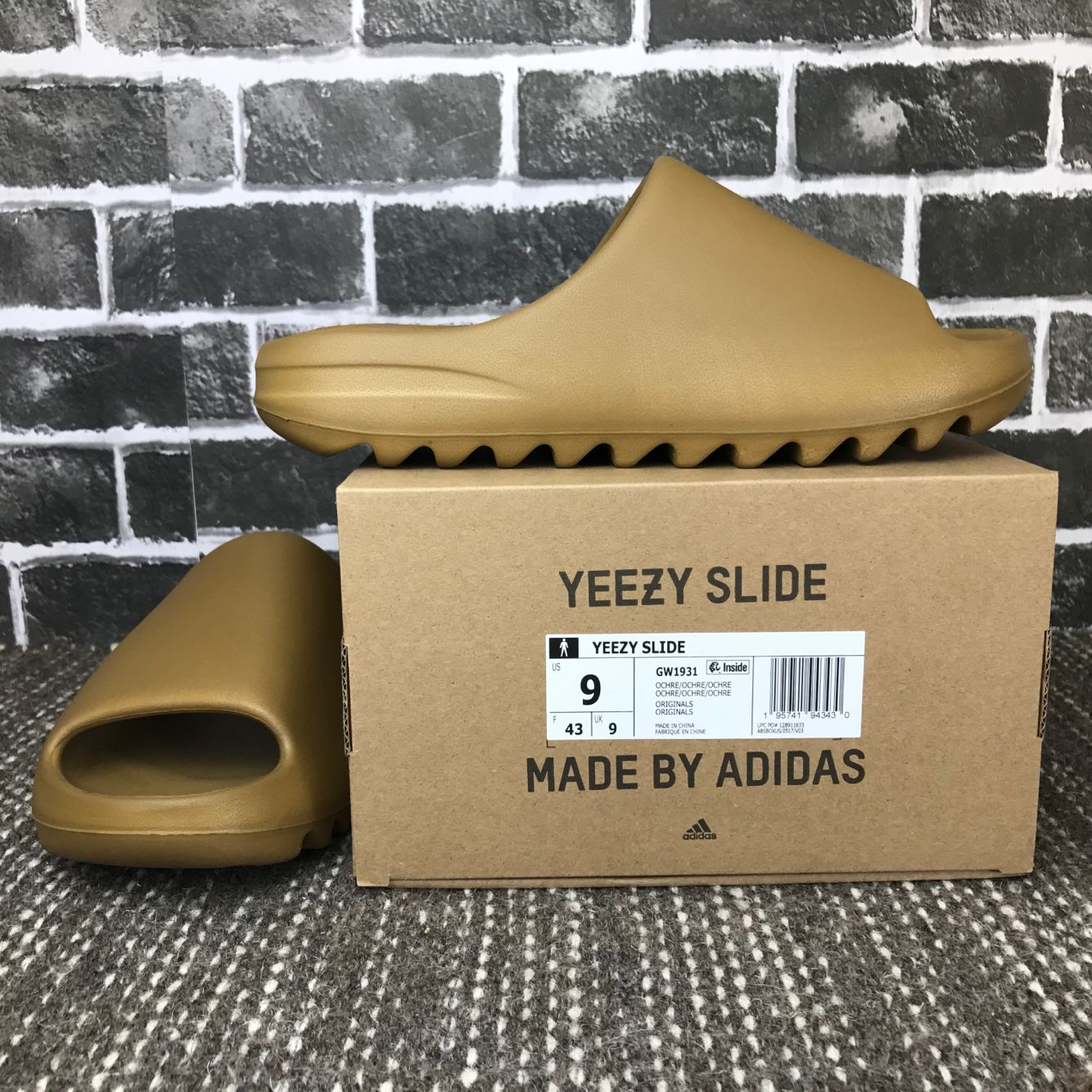 Adidas Yeezy Slide Ochre - Luxe Premium Brazil
