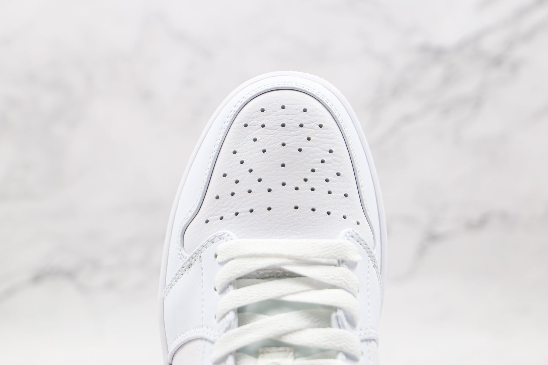 Jordan 1 Low Triple White Luxe Premium Brazil