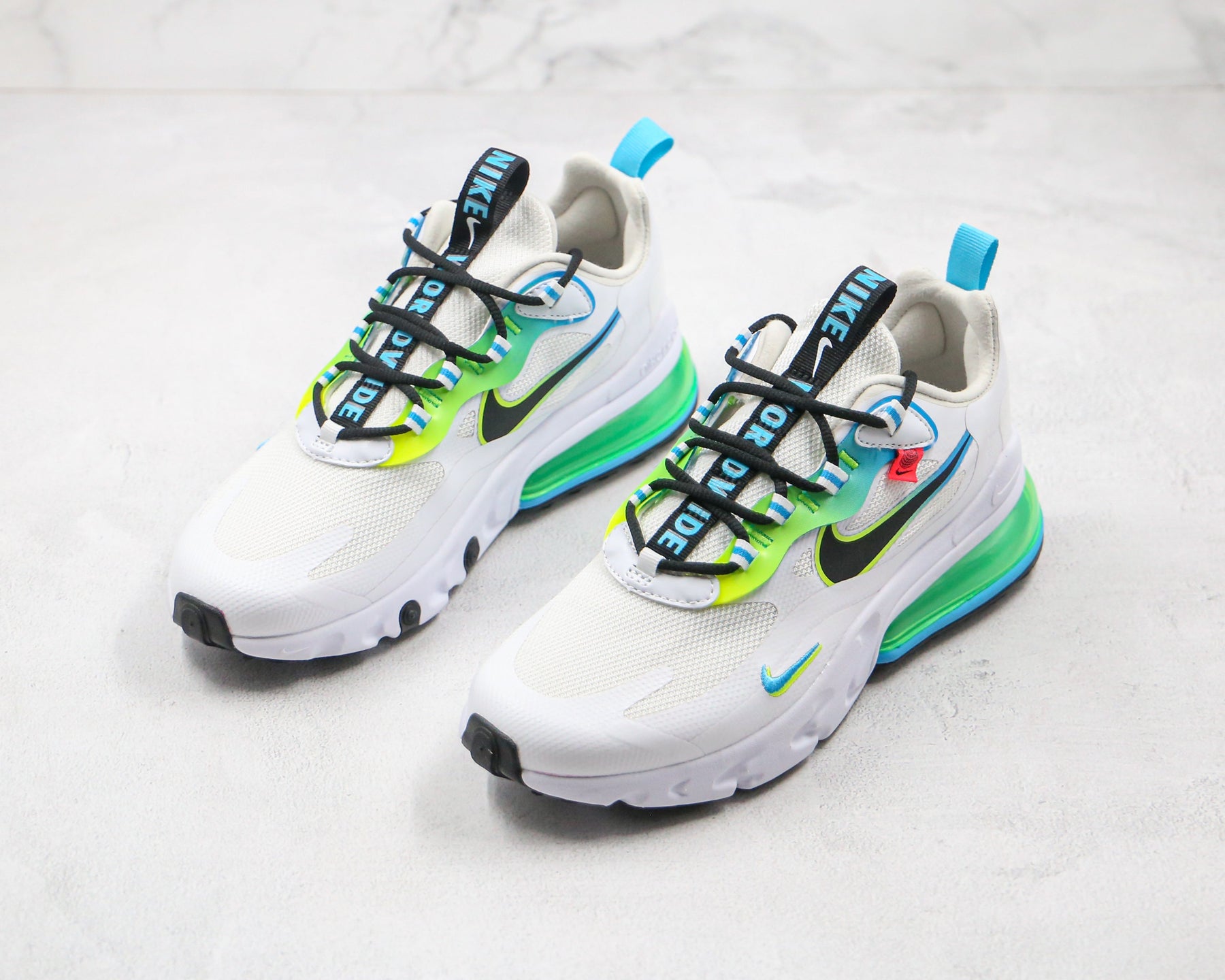 Nike Air Max 270 React Worldwide Pack White My Store