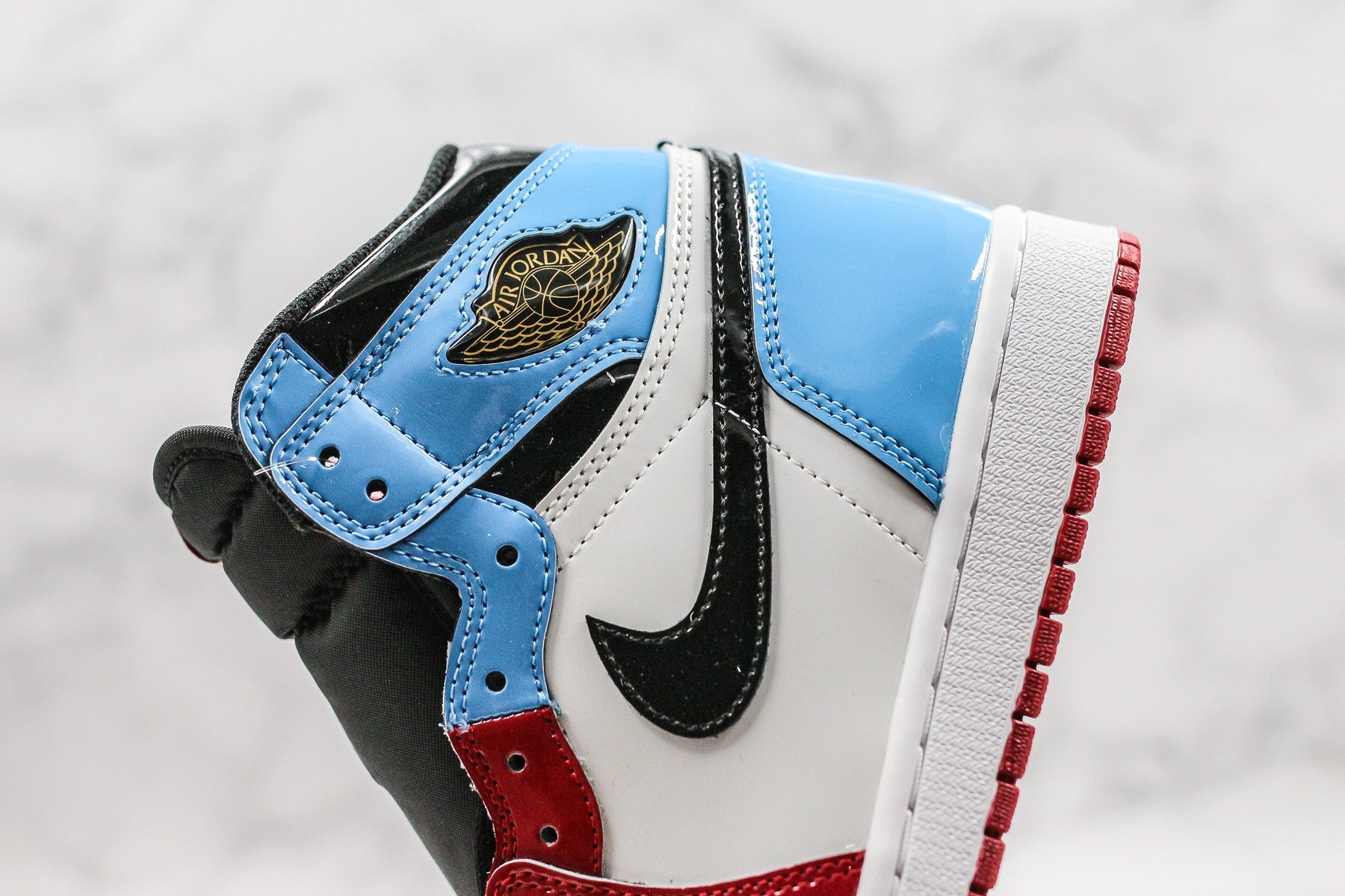 Jordan 1 Retro High Fearless UNC Chicago Luxe Premium Brazil