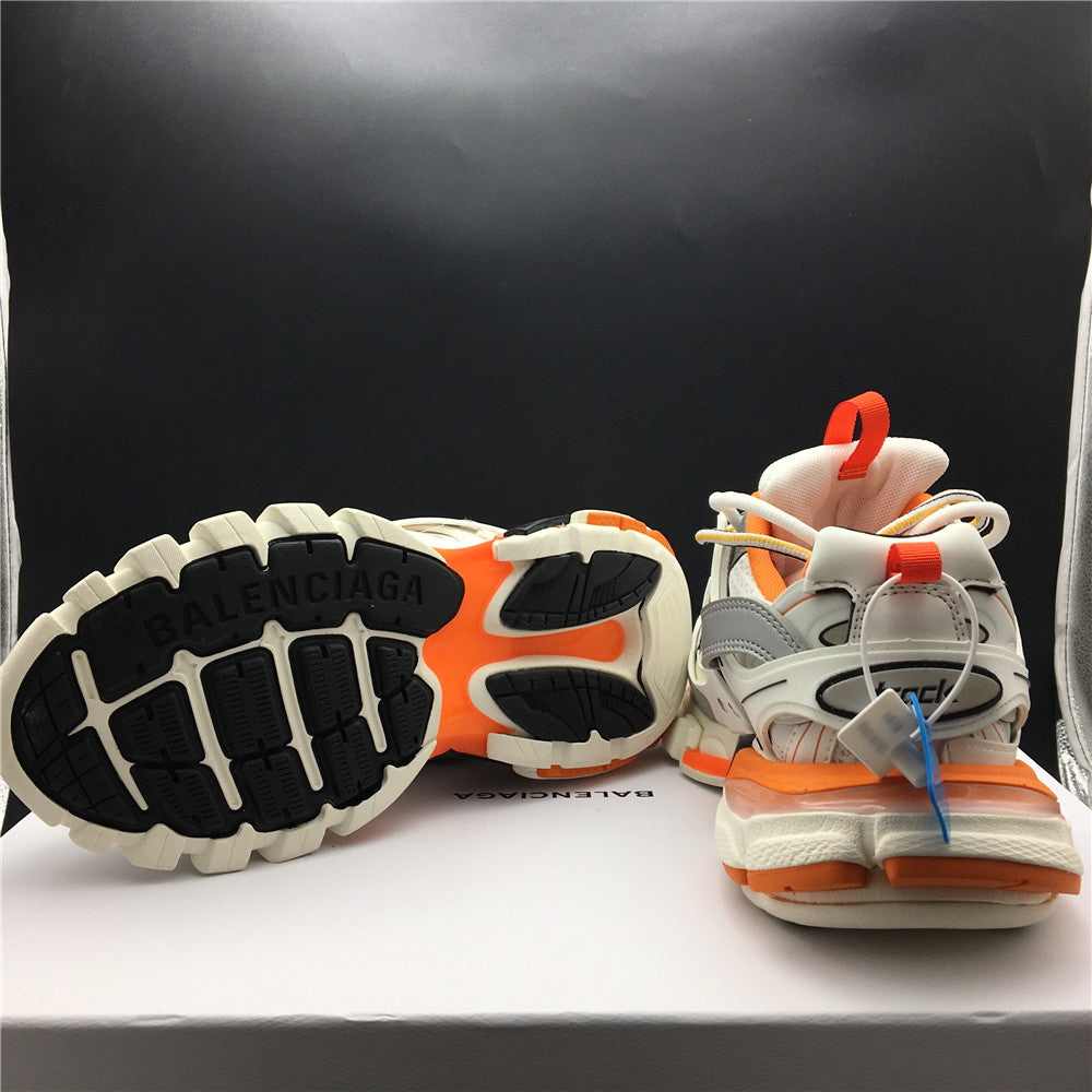 Balenciaga Track White Orange - Luxe Premium Brazil