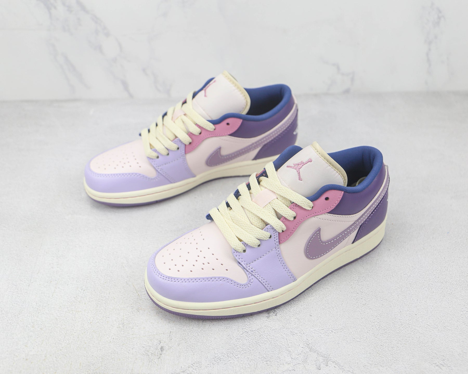 Jordan 1 Low Pastel Purple Luxe Premium Brazil