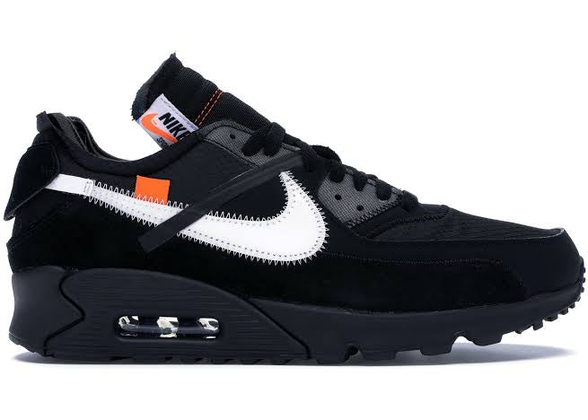 Nike Air Max 90 Off White Black Luxe Premium Brazil