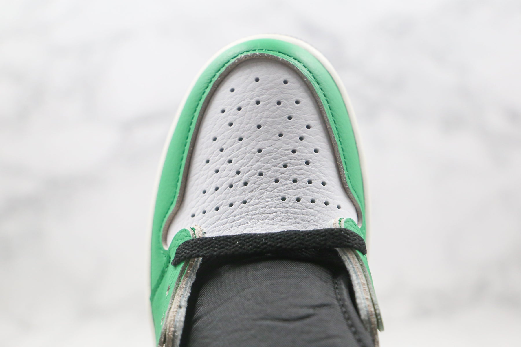 Jordan 1 Retro High Lucky Green Luxe Premium Brazil