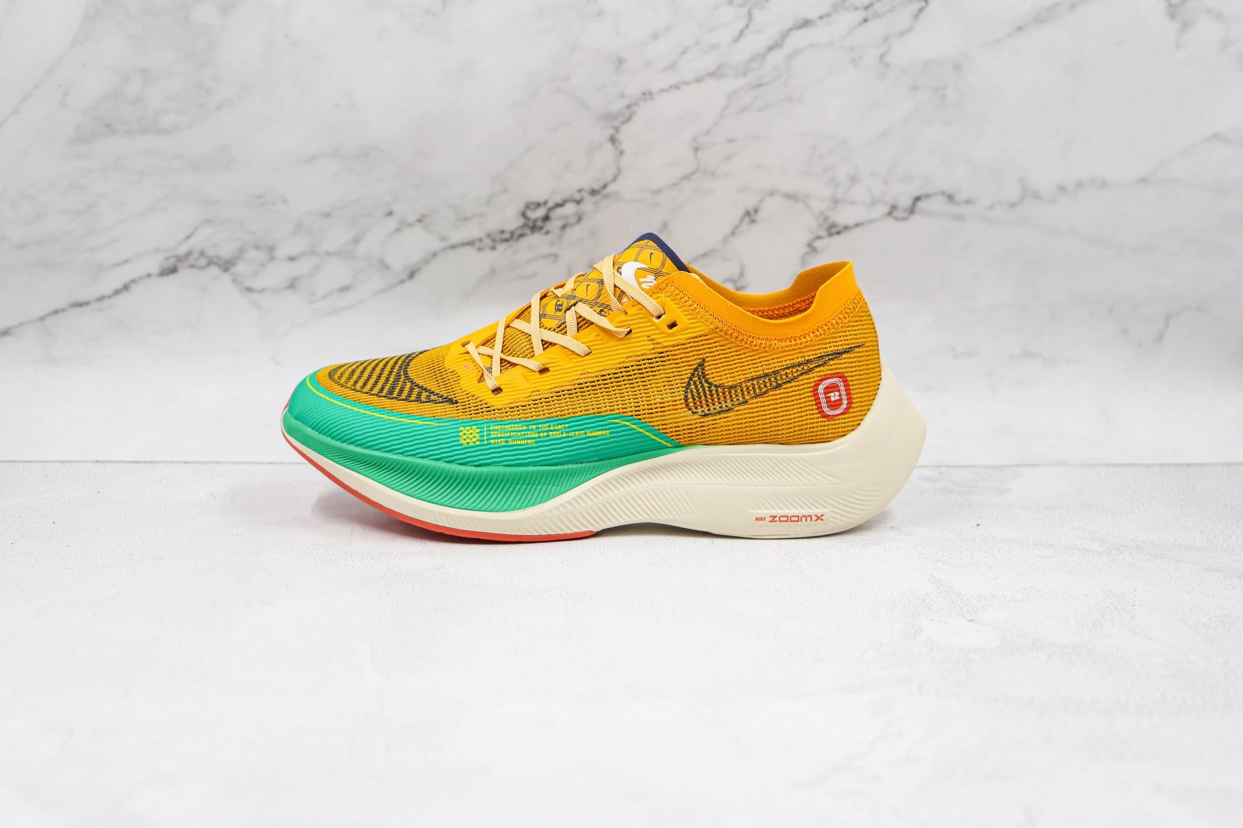 Nike Zoom X Vaporfly Next% 2 Dark Sulfur Stadium Green Luxe Premium Brazil