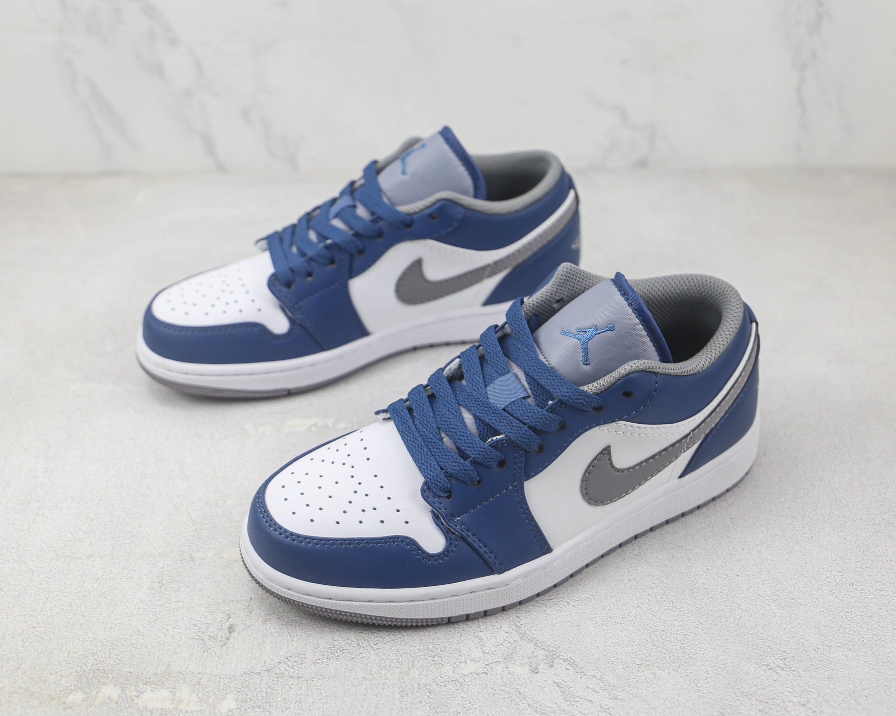 Jordan 1 Low True Blue Luxe Premium Brazil