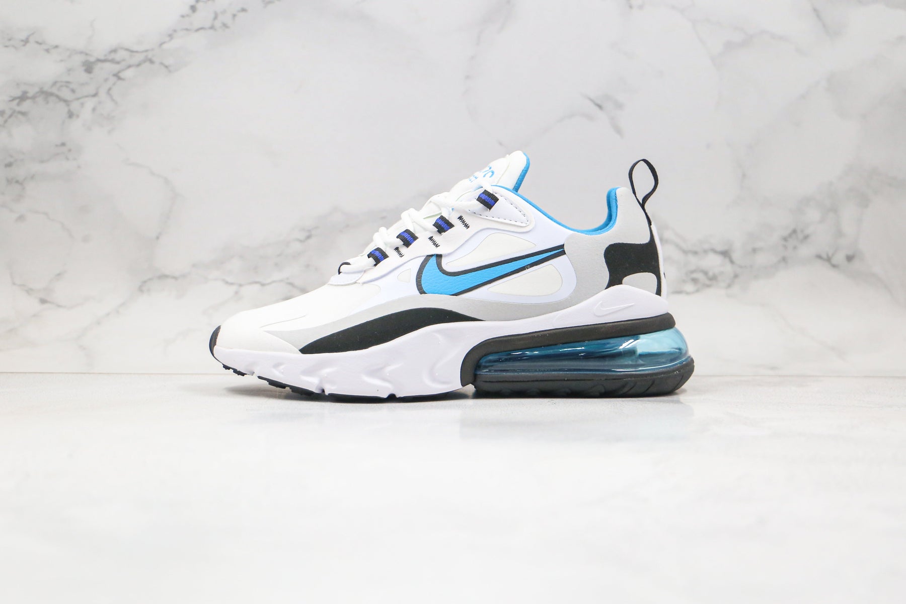 Nike Air Max 270 React White Sky Blue My Store