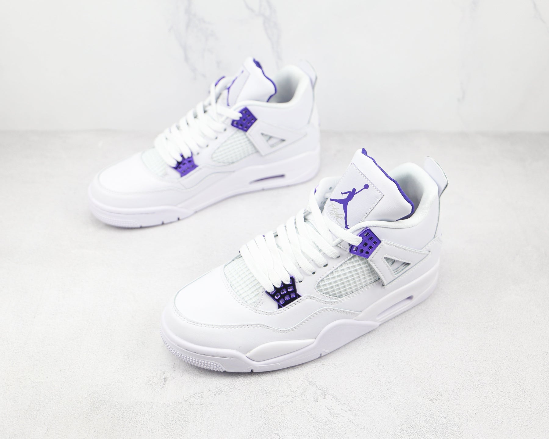 Jordan 4 Retro Metallic Purple - Luxe Premium Brazil