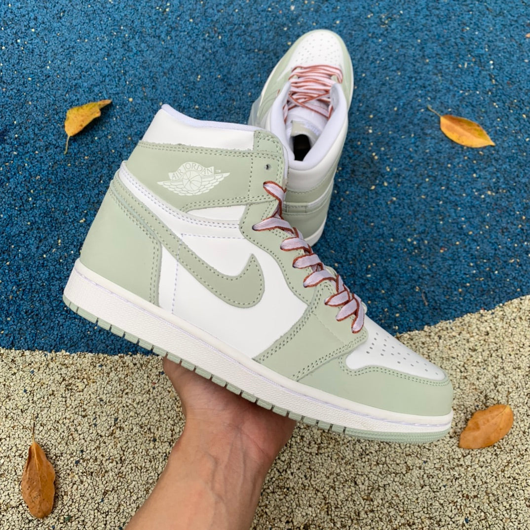 Jordan 1 Retro High OG Seafoam Luxe Premium Brazil