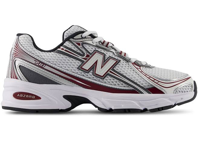 New Balance 740 White Red Luxe Premium Brazil