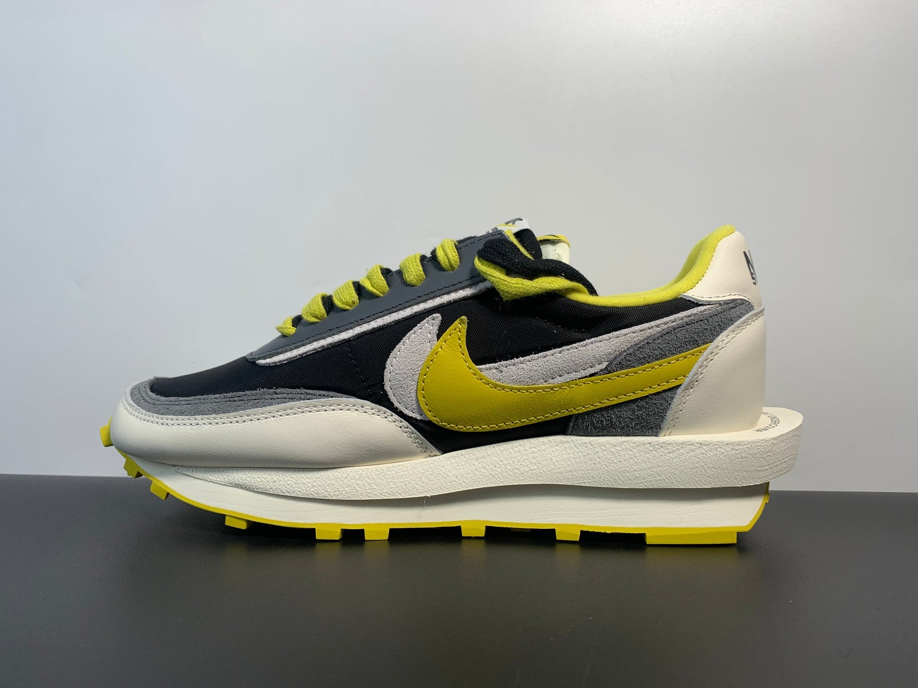 Nike LD Waffle sacai Undercover Black Bright Citron Luxe Premium Brazil