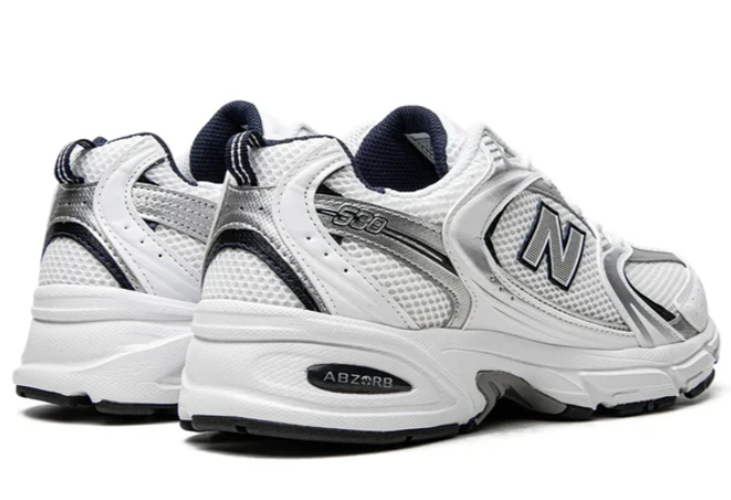 New Balance 530 White Silver Navy Luxe Premium Brazil