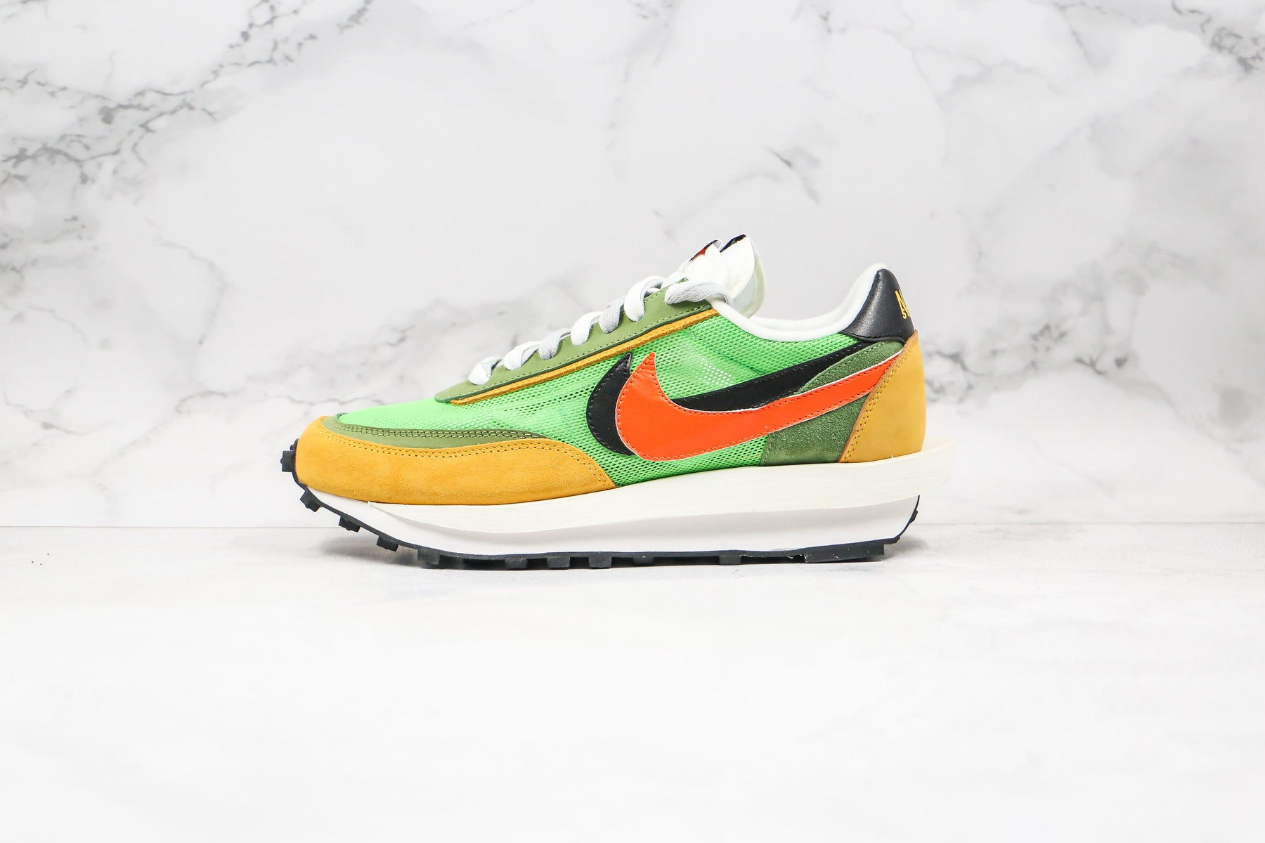 Nike Waffle Sacai Green Multi Luxe Premium Brazil