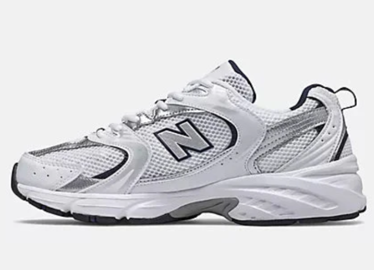 New Balance 530 White Silver Navy Luxe Premium Brazil
