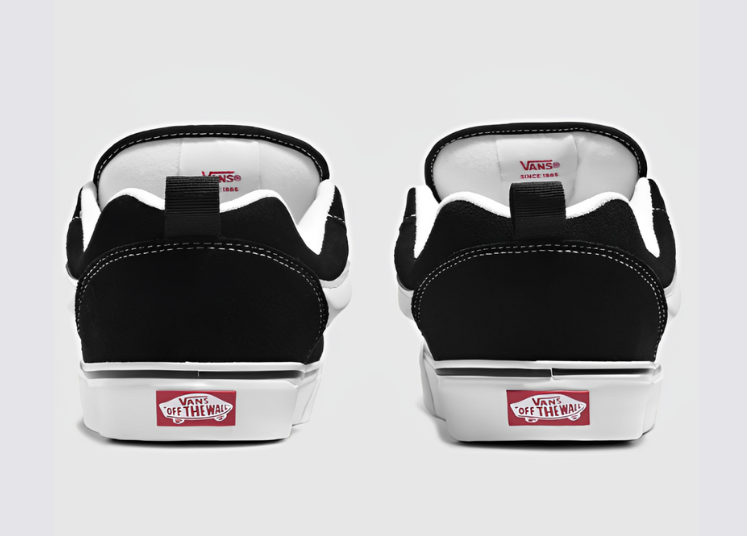 Vans Knu Skool Black White My Store
