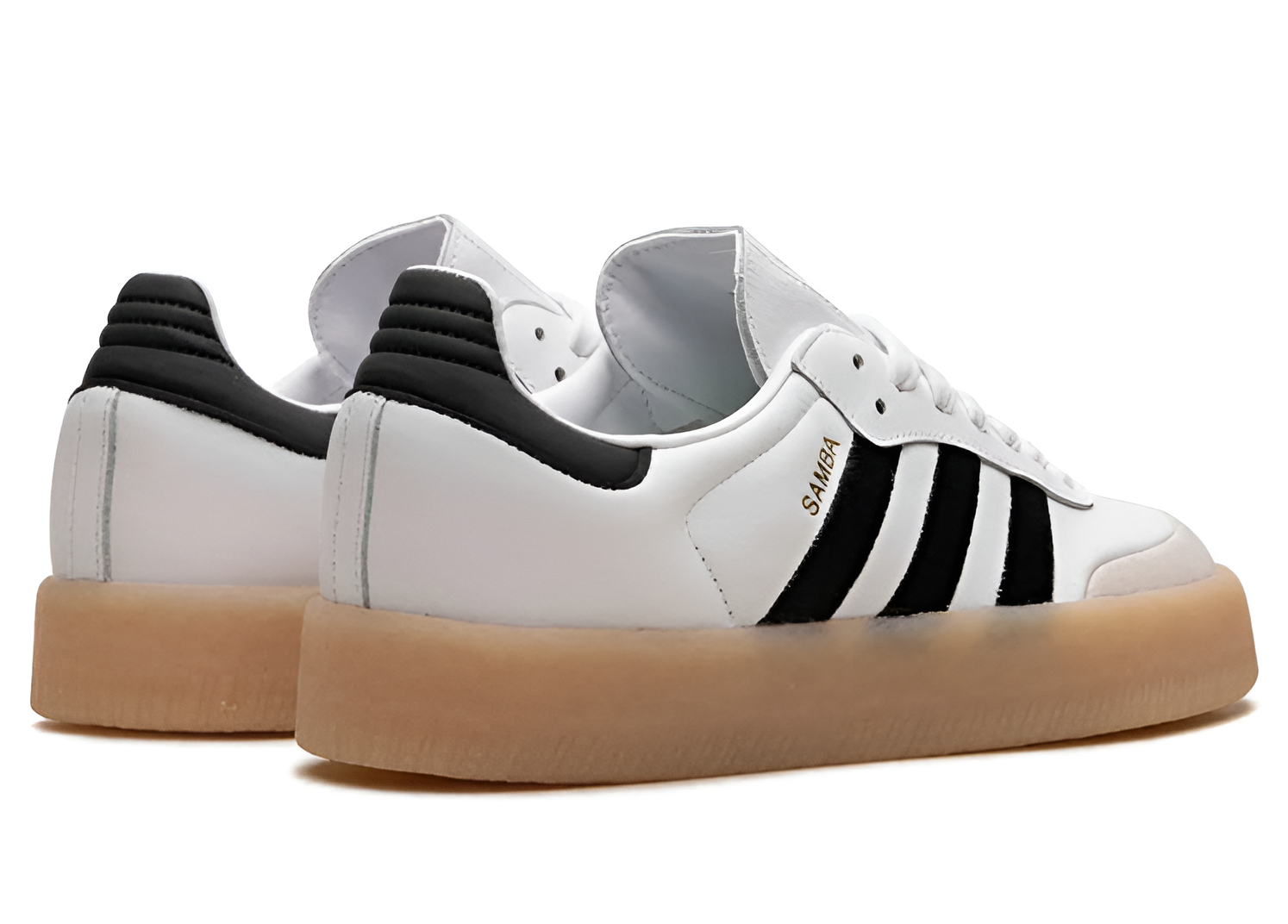 Adidas Sambae Cloud White Metallic Gold My Store