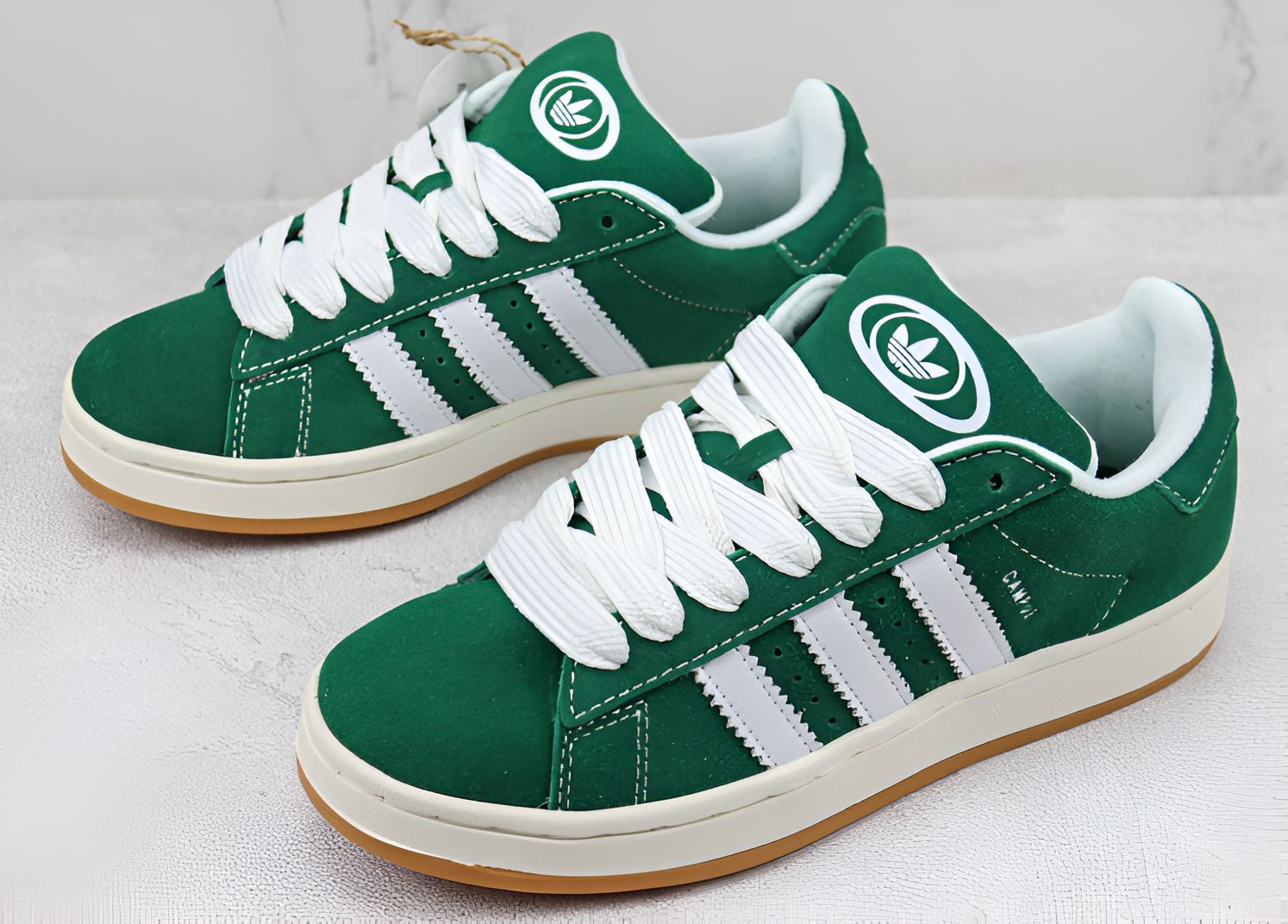 Adidas Campus 00s Dark Green Cloud White My Store