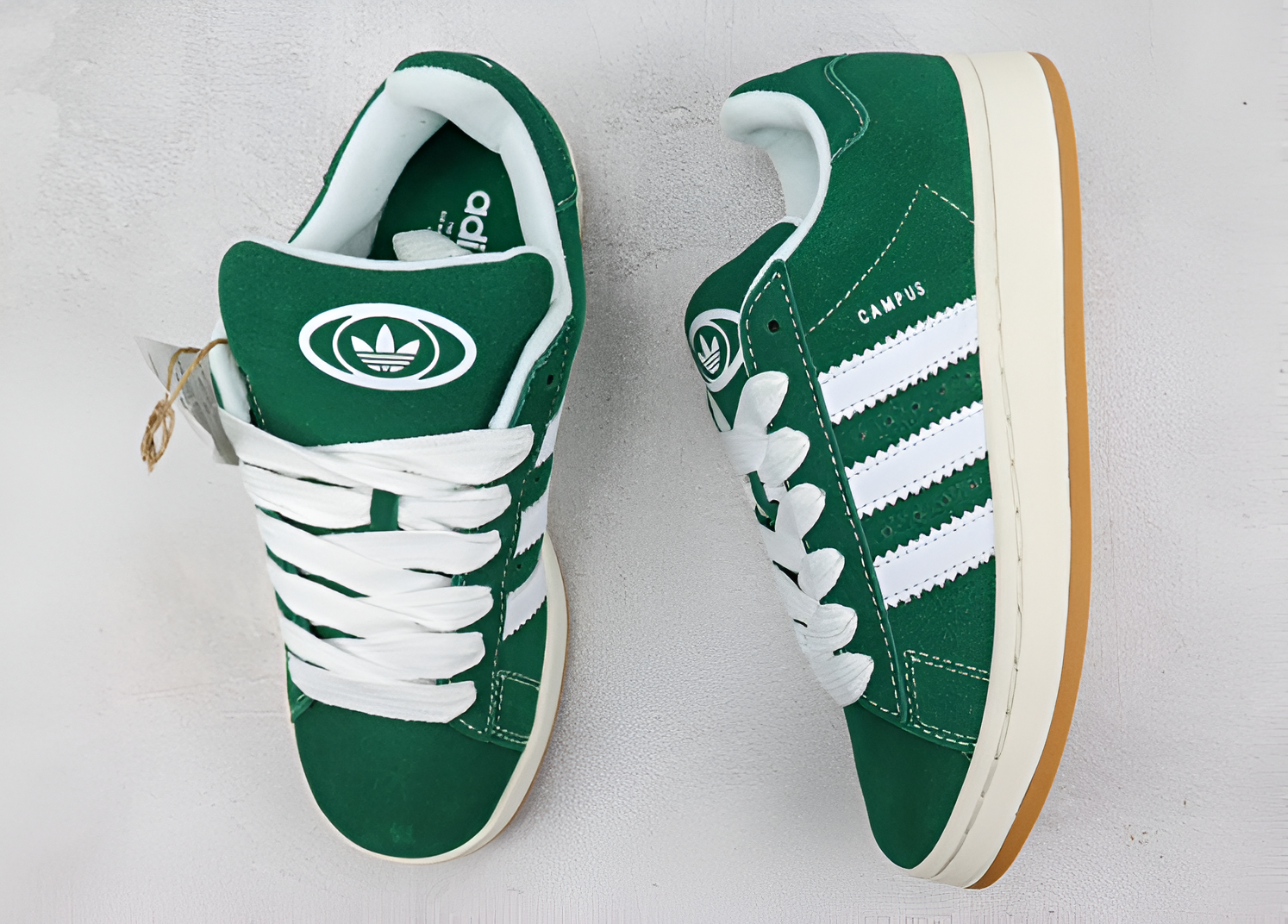 Adidas Campus 00s Dark Green Cloud White My Store