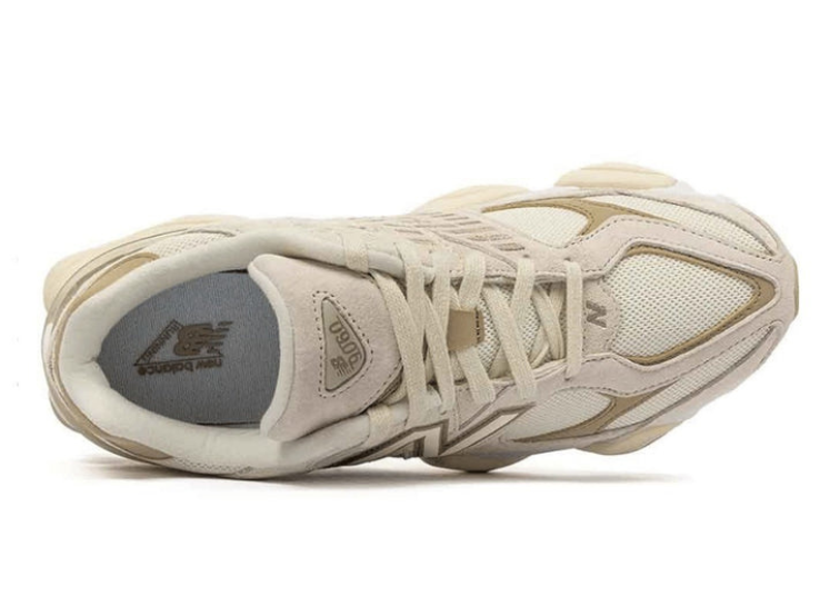 New Balance 9060 Mushroom Brown Luxe Premium Brazil