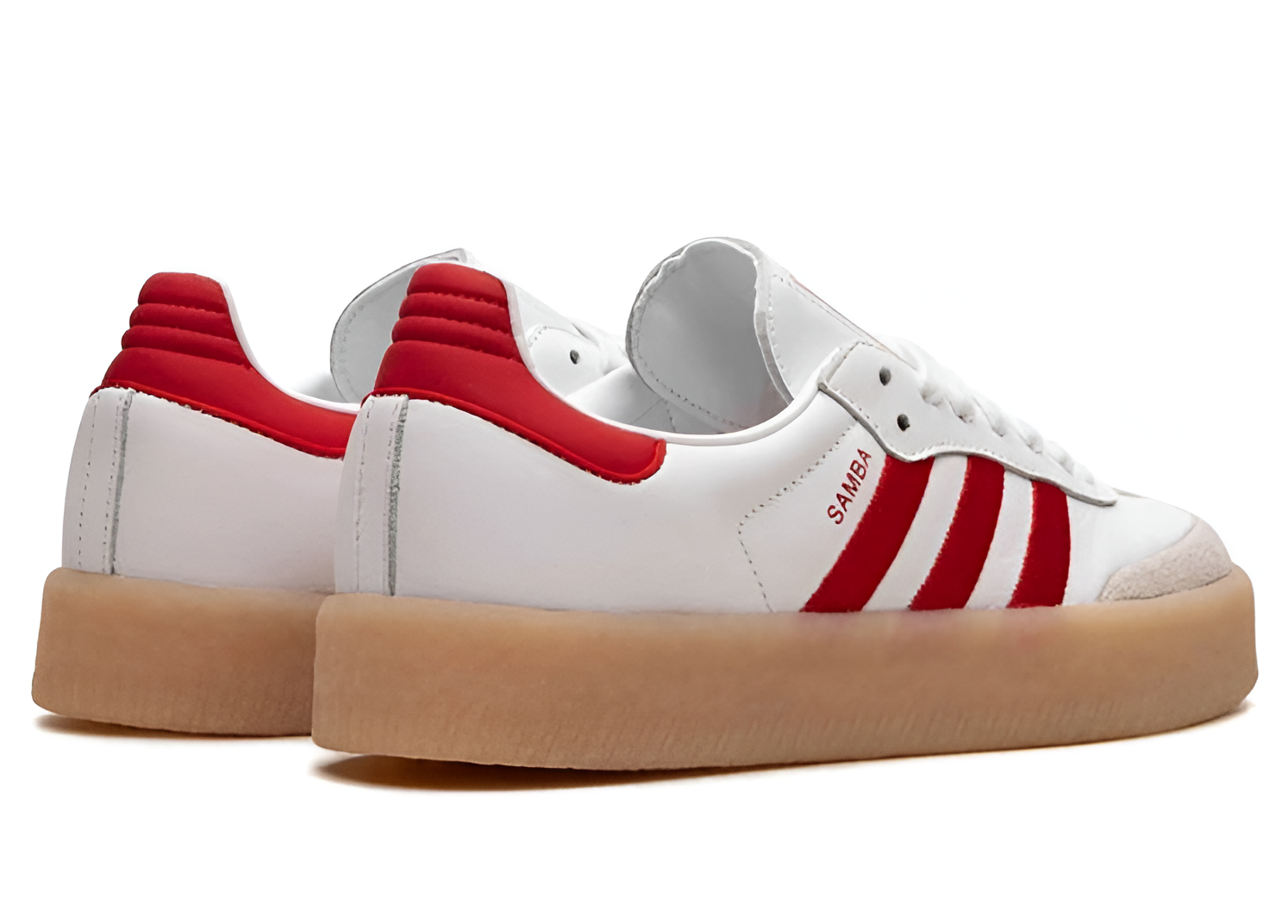 Adidas Sambae White Better Scarlet Gum My Store