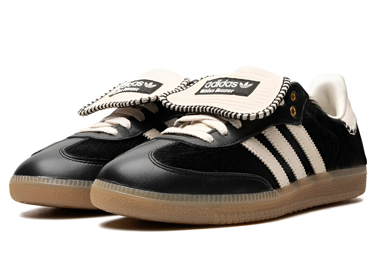 Adidas Samba x Wales Bonner "Pony Black" Luxe Premium Brazil