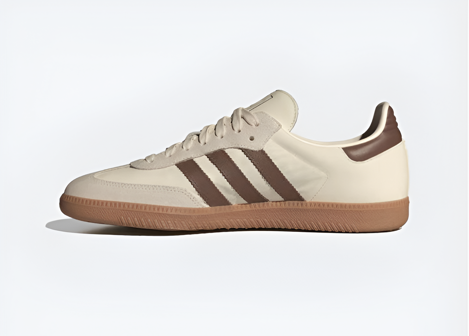 Adidas Samba OG Cream White Preloved Brown Luxe Premium Brazil