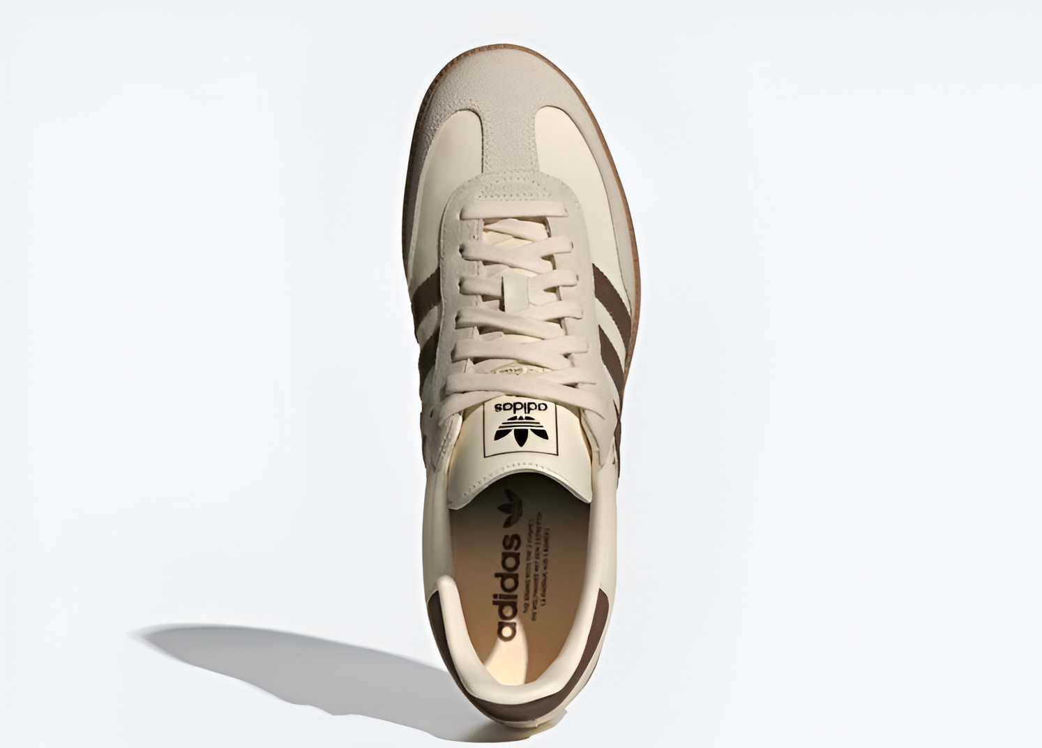 Adidas Samba OG Cream White Preloved Brown Luxe Premium Brazil