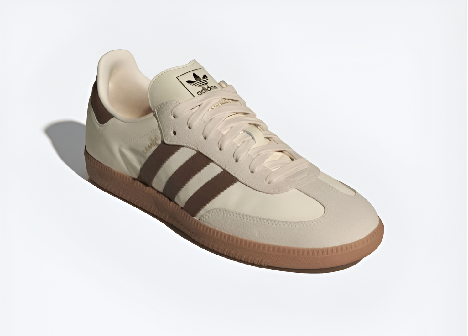 Adidas Samba OG Cream White Preloved Brown Luxe Premium Brazil