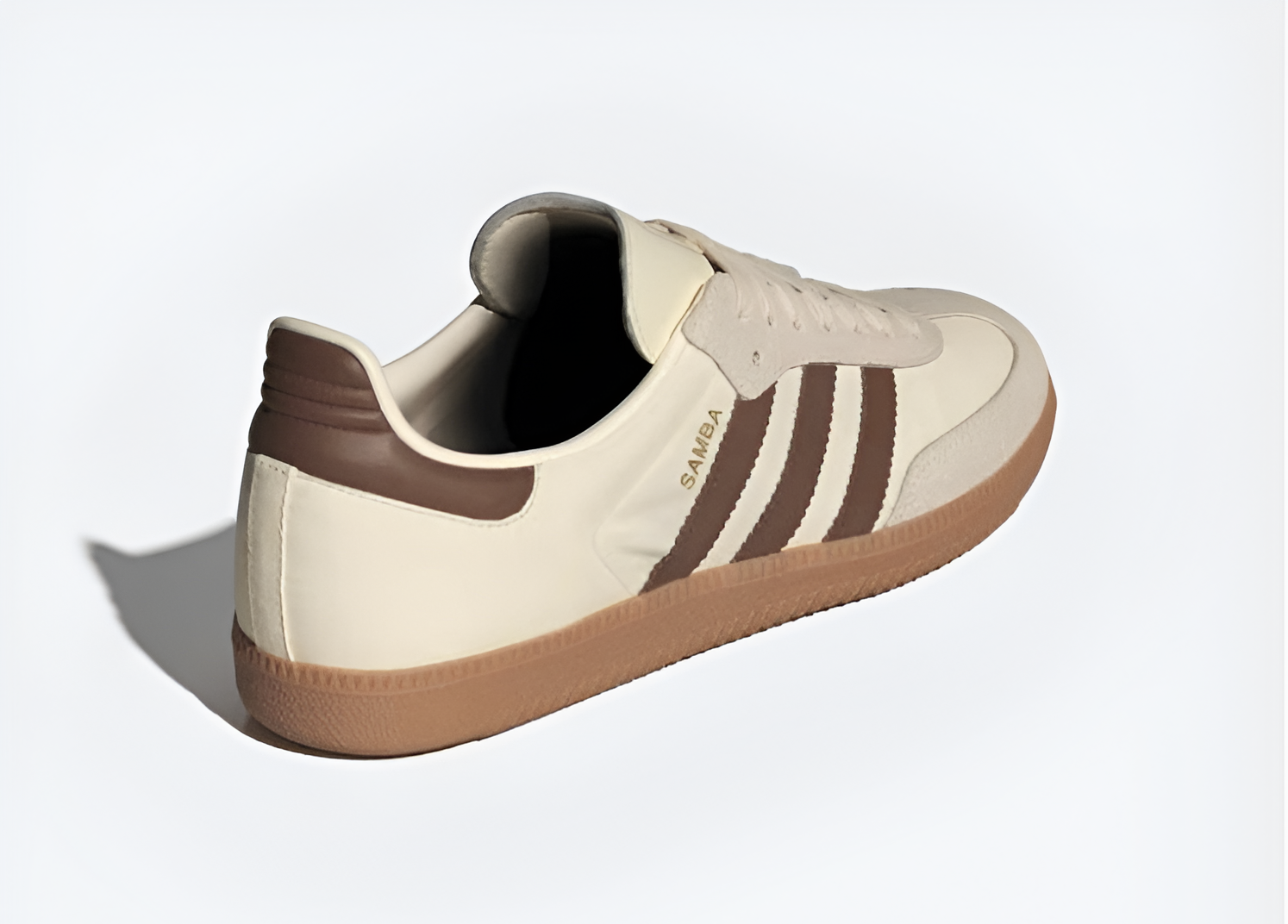 Adidas Samba OG Cream White Preloved Brown Luxe Premium Brazil