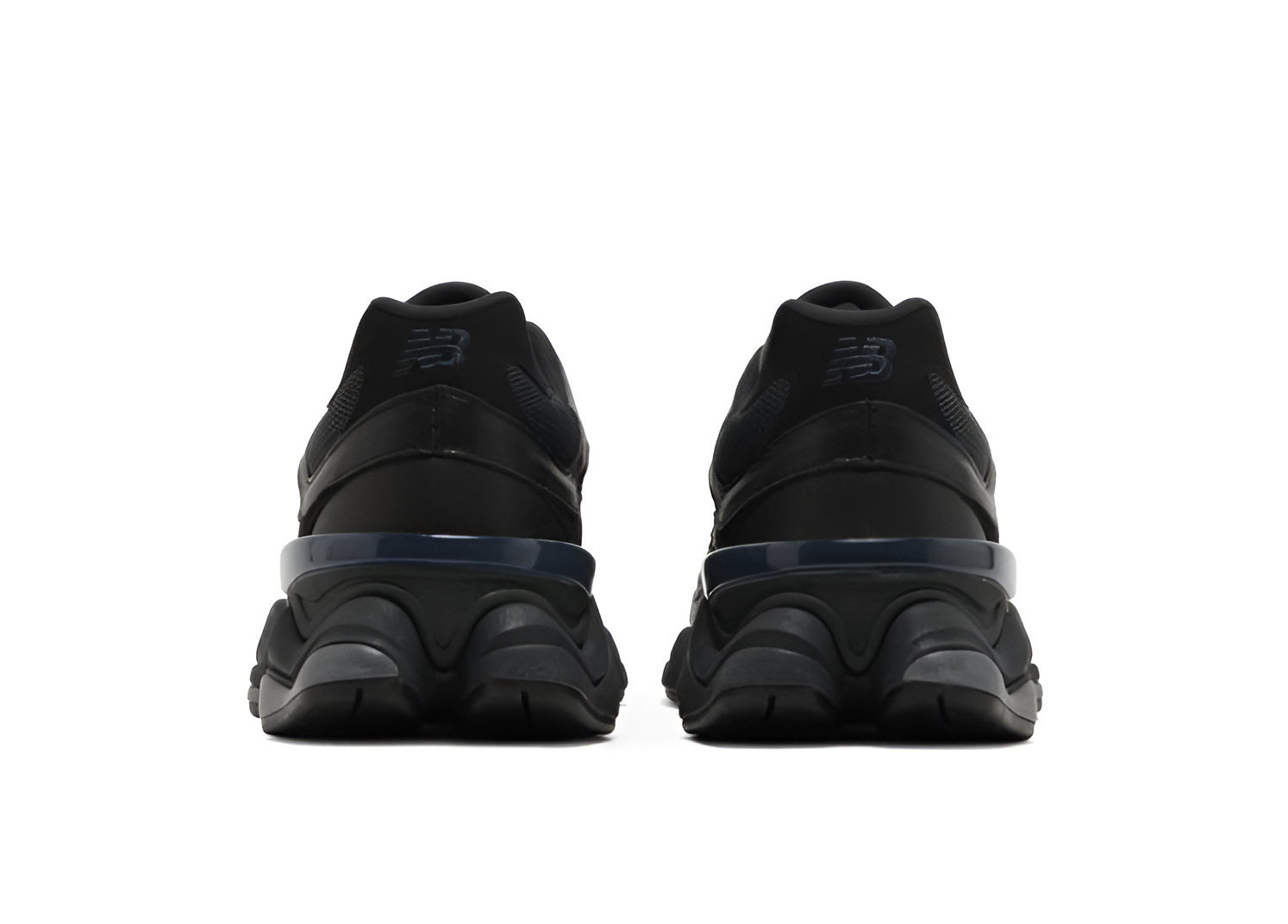 New Balance 9060 Triple Black Luxe Premium Brazil