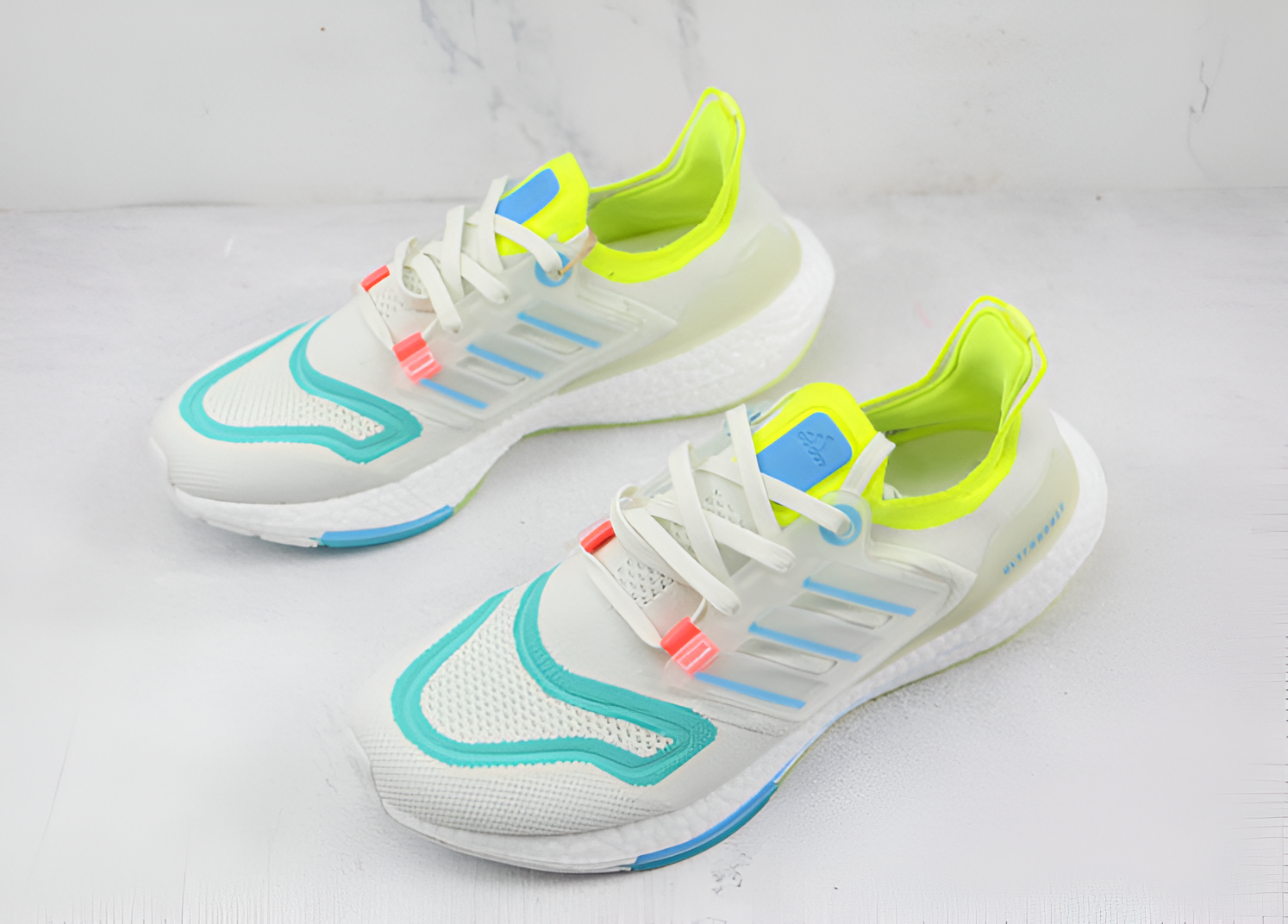 Adidas UltraBoost 22 Sky Mint Rush Luxe Premium Brazil