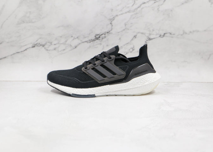 Adidas Ultraboost 21 Black White Luxe Premium Brazil