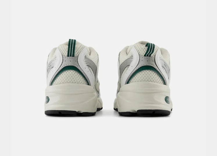 New Balance 530 Sea Salt White Marsh Green Luxe Premium Brazil