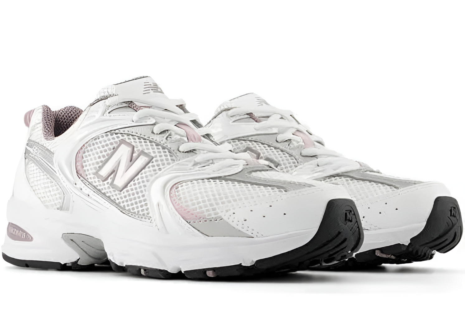 New Balance 530 White Silver Metalic Ice Wine Luxe Premium Brazil