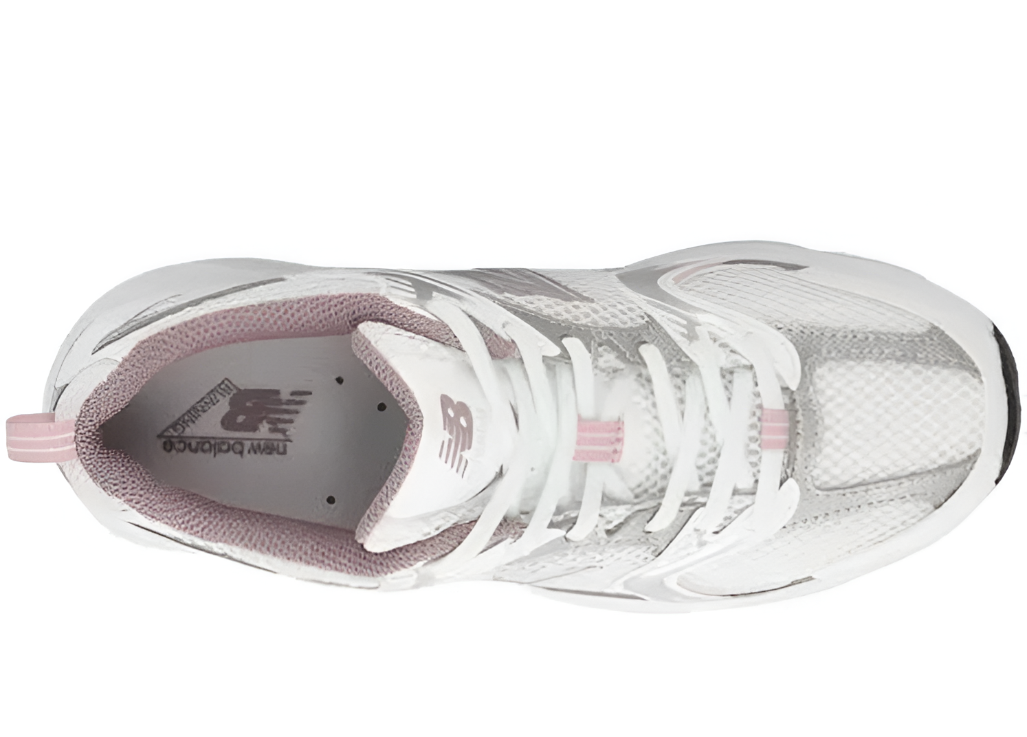 New Balance 530 White Silver Metalic Ice Wine Luxe Premium Brazil