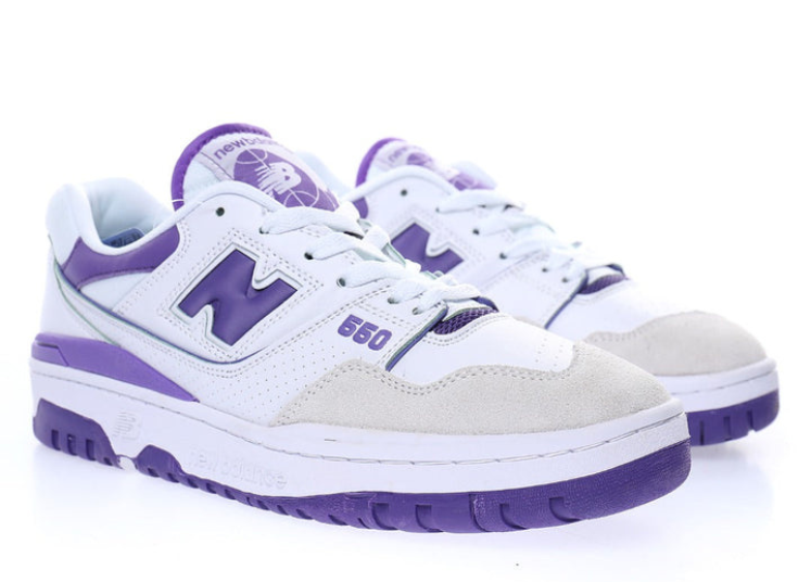 New Balance 550 Purple White Luxe Premium Brazil
