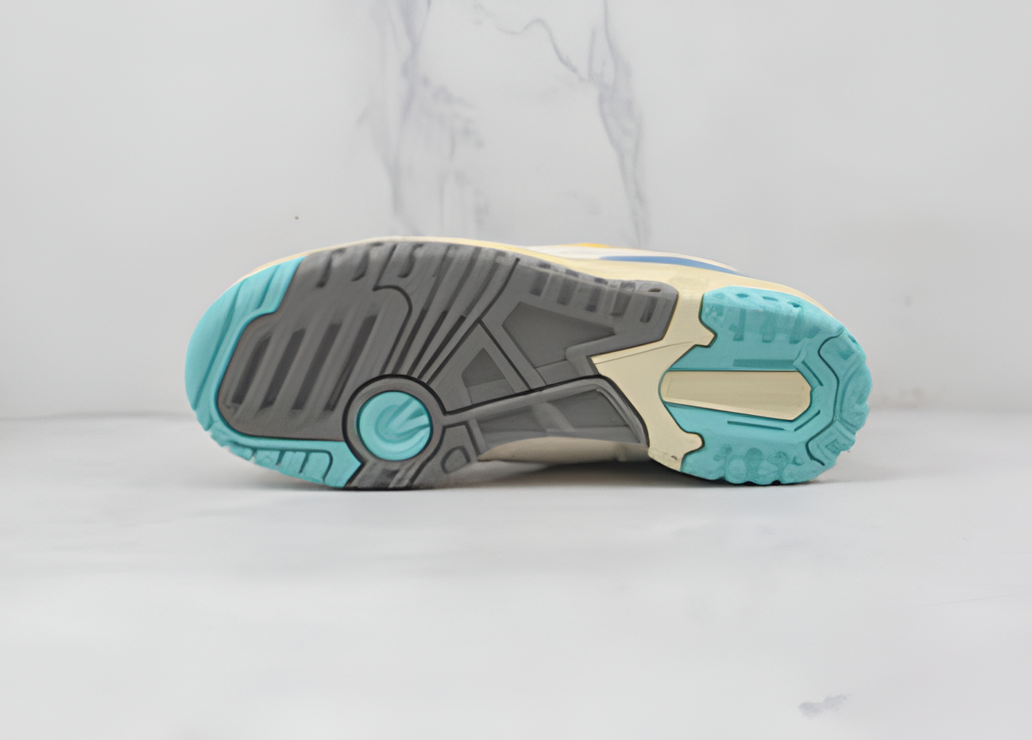 New Balance 550 Sea Salt Yellow Luxe Premium Brazil