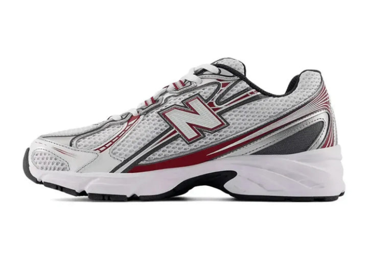 New Balance 740 White Red Luxe Premium Brazil