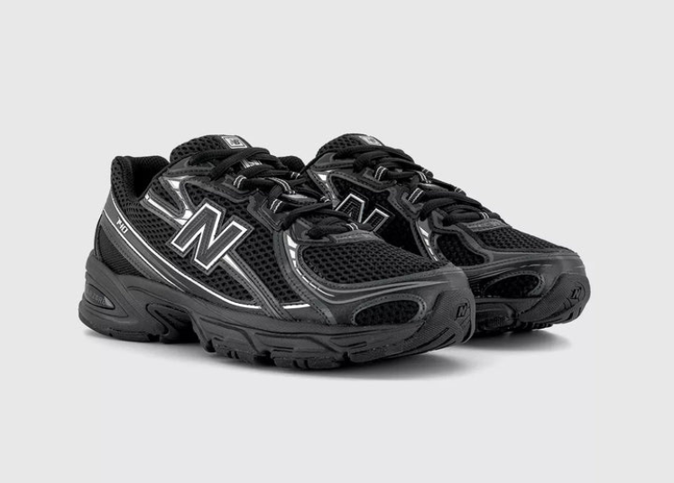 New Balance 740v2 Black Grey Silver Luxe Premium Brazil
